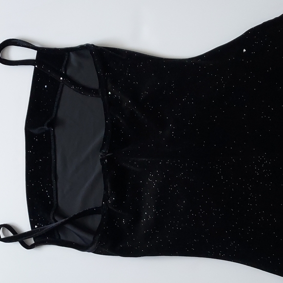 Shein Glamorous Draped Velvet Dress - Picture 13 of 16